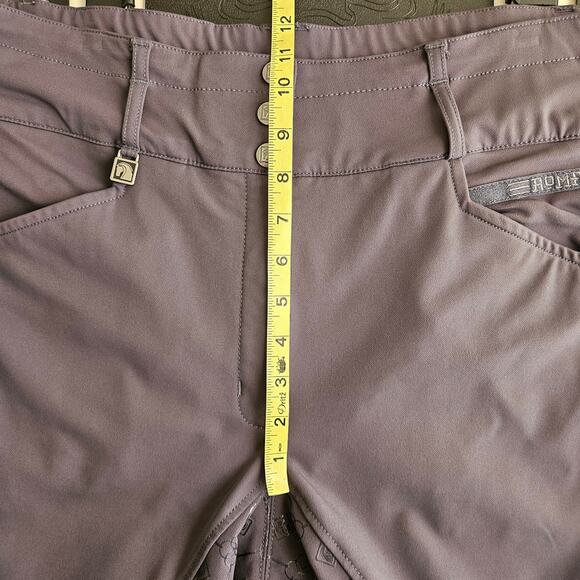 Romfh Equestrian Womens Full Seat Silicone Grip Riding Pant Breeches Gray | 38 R - Picture 8 of 16